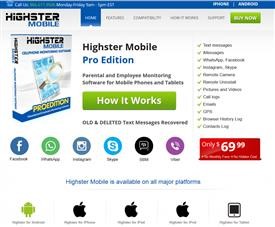 Highster Mobile Dashboard Login